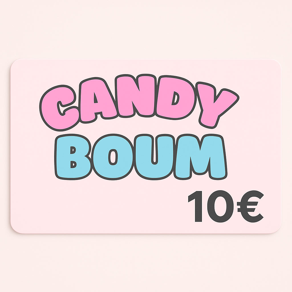 Carte Cadeau CANDY BOUM – Offrez de la gourmandise