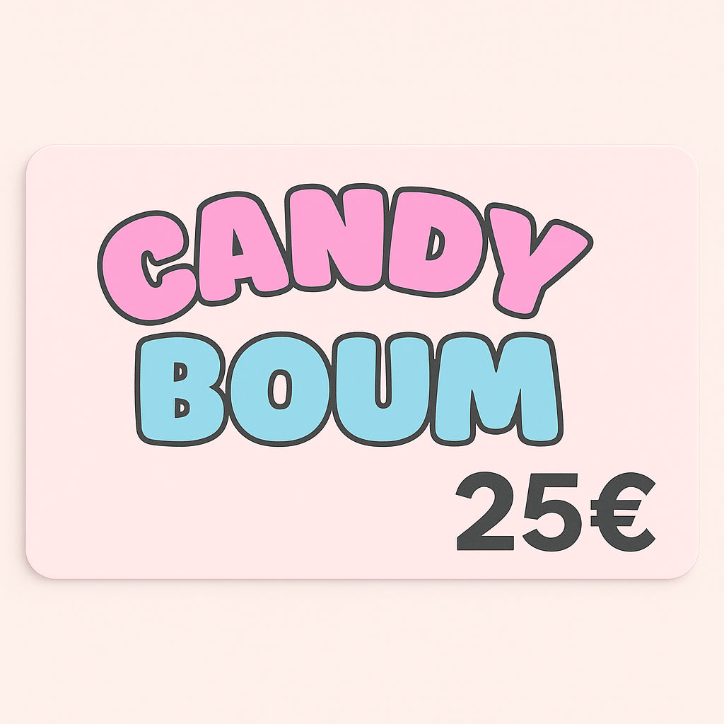 Carte Cadeau CANDY BOUM – Offrez de la gourmandise