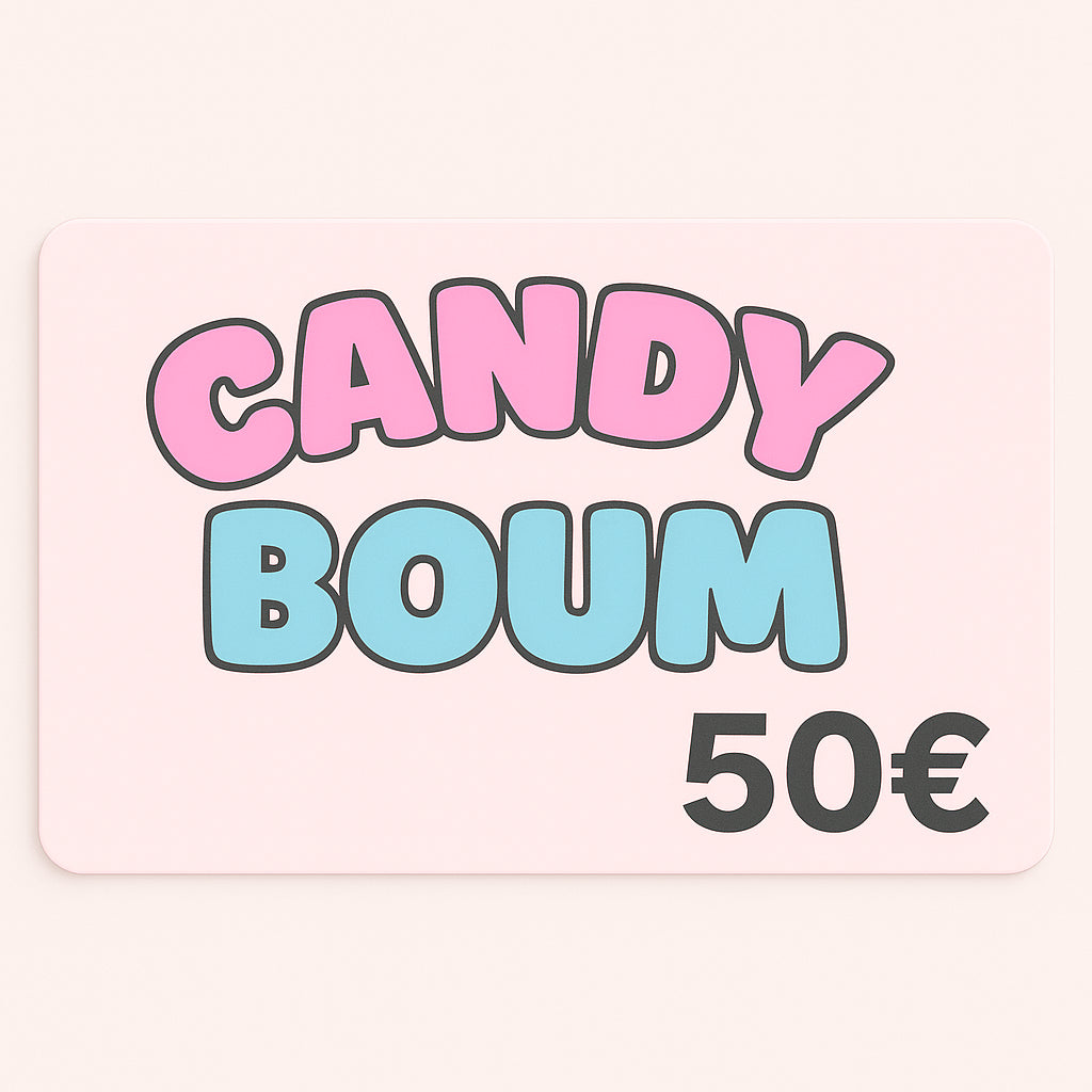 Carte Cadeau CANDY BOUM – Offrez de la gourmandise
