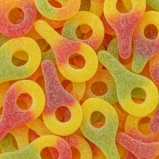 Tétine Assorties Citrique Lutti – Bonbons Tétines Acidulées Multicolores