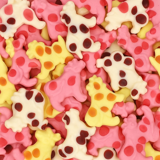 Vache au Lait Trolli – Bonbons Gélifiés Vanille & Fruits, Texture Moelleuse