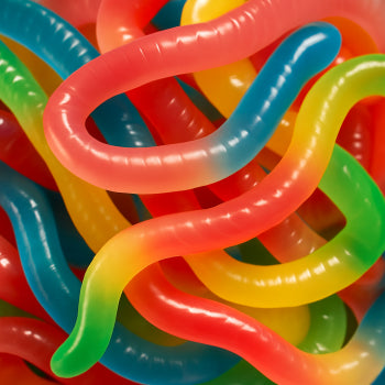 Serpentin Trolli – Bonbons Gélifiés Colorés & Torsadés